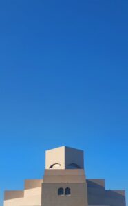 The Museum of Islamic Art Under the Clear Blue Sky